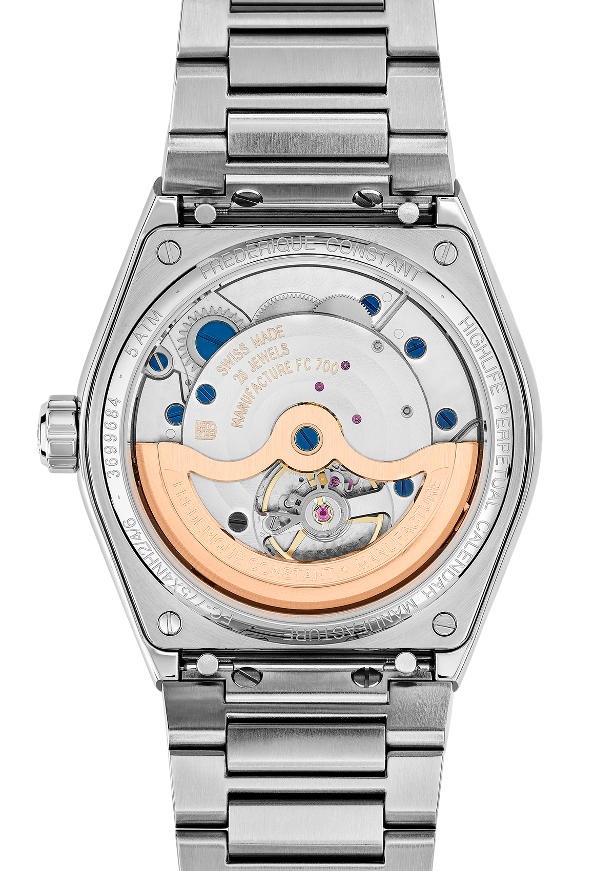 Highlife Perpetual Calendar Manufacture Watch FC-775N4NH6B